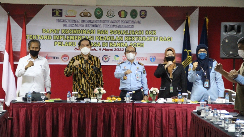 title Ditjenpas Sosialisasikan Restorative Justice bagi Pelaku Dewasa di Aceh Ditjenpas Sosialisasikan Restorative Justice bagi Pelaku Dewasa di Aceh