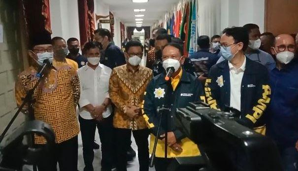 Buka Munas AMPI, Ridwan Kamil Doakan Airlangga Hartarto Jadi Presiden 2024