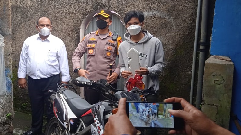 Motor Hilang Dikembalikan Polisi, Pelajar Korban Curanmor di Garut: Senang Sekali