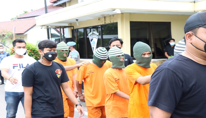 Curi 30 Motor di Indramayu, 7 Pelaku Diancam 4-7 Tahun Penjara