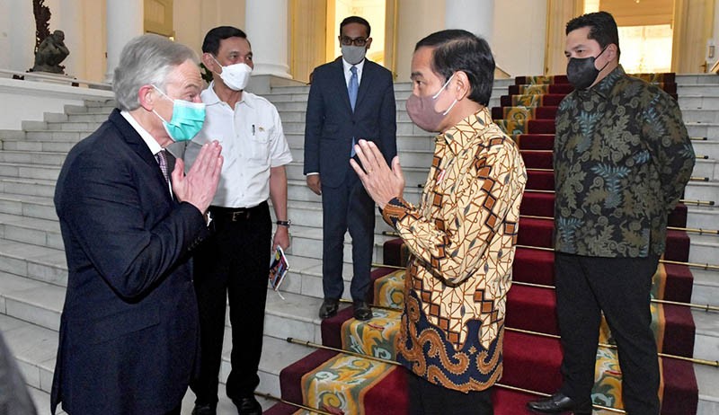 Momen Pertemuan Presiden Jokowi - Mantan PM Inggris Tony Blair Bahas IKN - Bagian 4