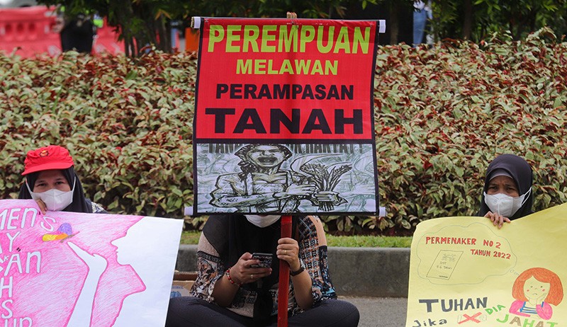 Aksi Damai Peringati Hari Perempuan Internasional - Bagian 4