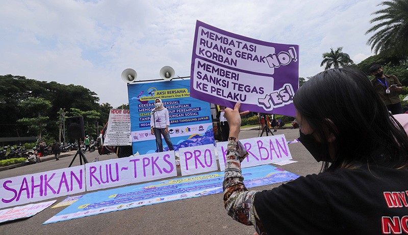 Aksi Damai Peringati Hari Perempuan Internasional - Bagian 2
