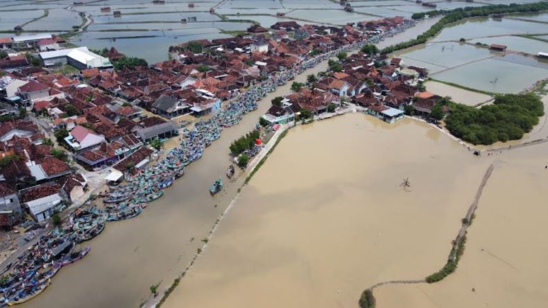 Banjir di Kaliori Rembang, Ratusan Rumah Terendam Air 