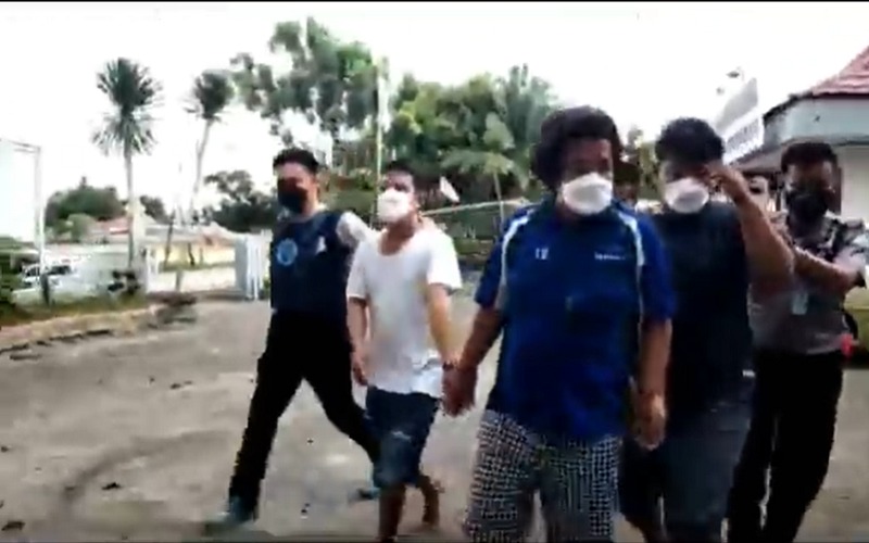 Tangkap 3 Pengedar Narkoba, BNNK OKI Sita Belasan Paket Sabu dan Ganja