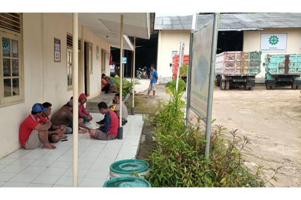  Tak Diberi Jatah Angkut Batu, Puluhan Sopir  Dump Truck Datangi Kantor Perusahaan Pertambangan