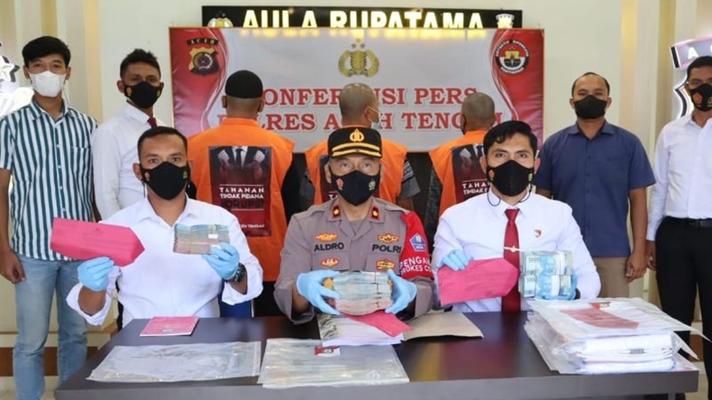 Korupsi Uang Rp312 Juta, 3 Mantan Perangkat Desa di Aceh Jadi Tersangka