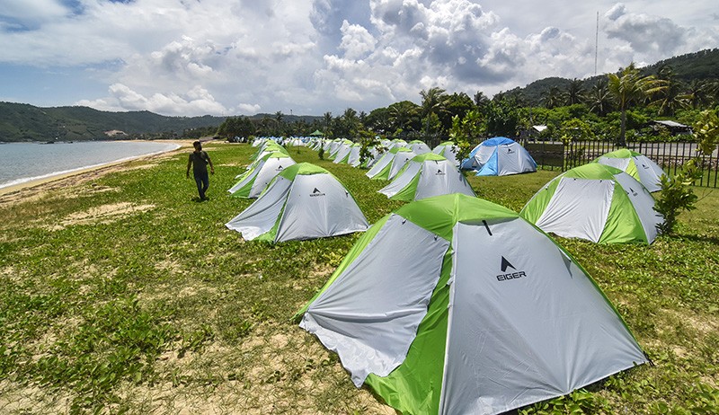 Camping Ground Disiapkan untuk Penonton MotoGP Menginap di Kawasan Mandalika - Bagian 1
