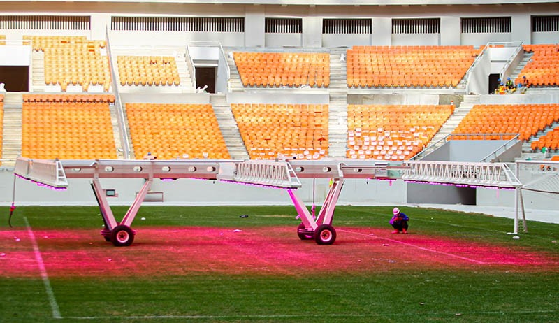 Penampakan Fasilitas JIS dari Ruang Ganti Mewah - Lapangan Pemanasan Indoor - Bagian 1