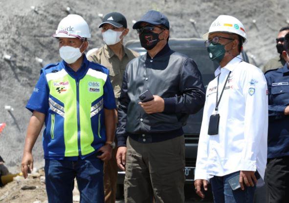 Cek By Pass Mandalika, Danlap MotoGP Hadi Tjahjanto Temukan Papan Iklan Salahi Aturan