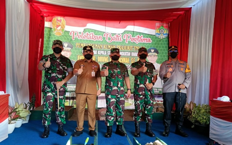 Momen Jenderal Dudung Kunjungi Dandim Lubuklinggau, Tempatnya Berdinas saat Muda