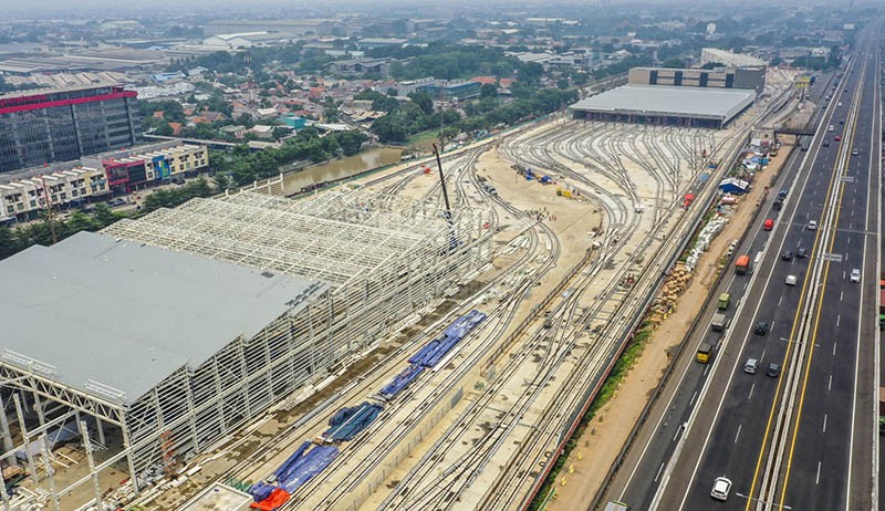 Progres Pembangunan LRT Jabodebek Capai 90 Persen - Bagian 2