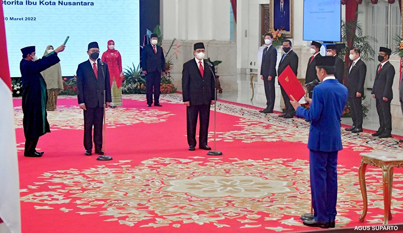 Presiden Jokowi Lantik Kepala dan Wakil Badan Otorita IKN Nusantara - Bagian 2
