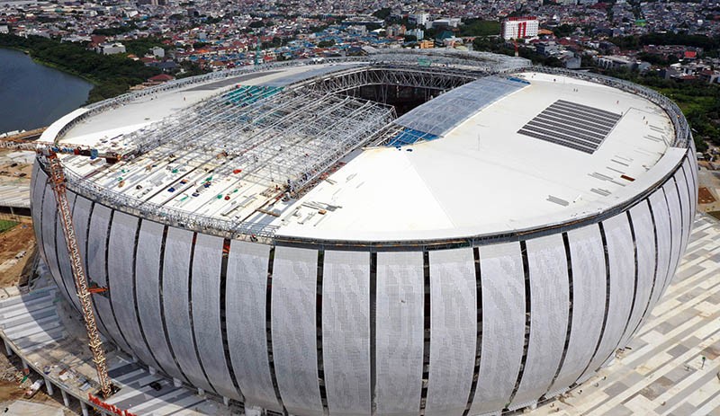 Canggih, Penampakan Atap Jakarta International Stadium Bisa Buka Tutup - Bagian 2