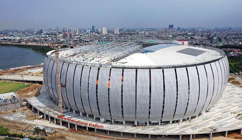 Canggih, Penampakan Atap Jakarta International Stadium Bisa Buka Tutup - Bagian 1