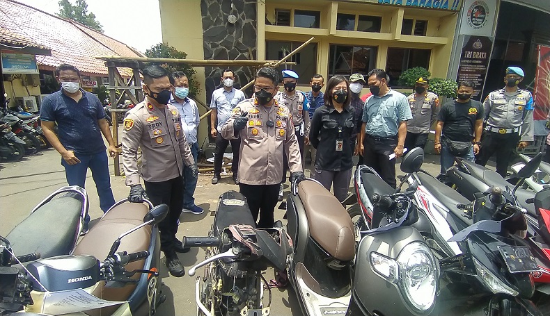 Pengungkapan Kasus Curanmor di Cirebon, 12 Pelaku Ditangkap 2 di Antaranya Ditembak