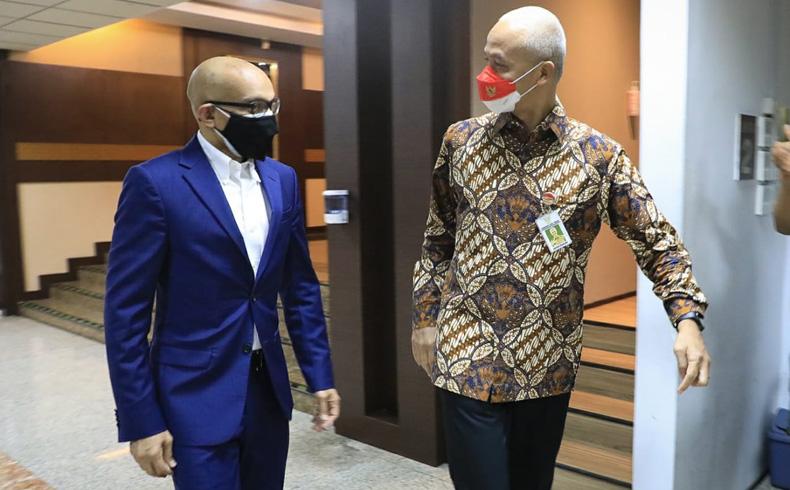 Temui Ganjar, Dubes Singapura Sebut Investasi di Jateng Masih Urutan Ketiga