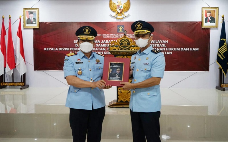 Harun Sulianto Jabat Kakanwil Kemenkumham Sumsel, Ini Targetnya