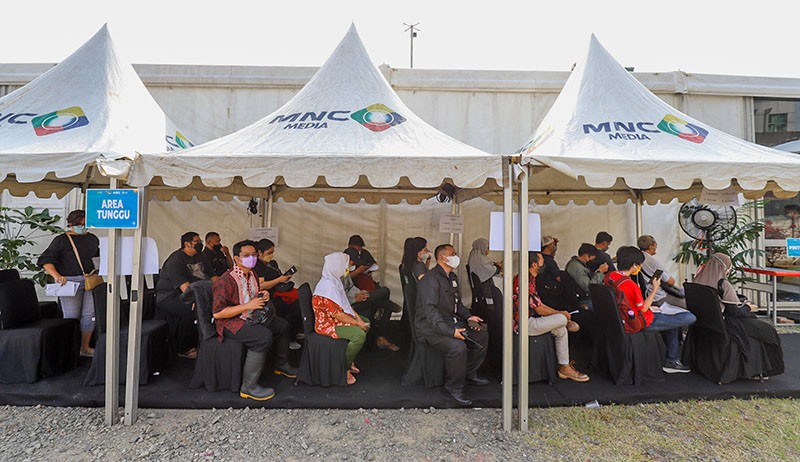 Suasana Sentra Vaksinasi Booster MNC Peduli Hari Kedua - Bagian 4