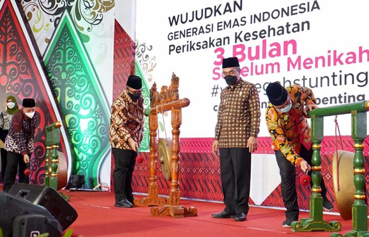 Cegah Stunting BKKBN-Kemenag Launching Program Pemeriksaan Kesehatan Pra Nikah  