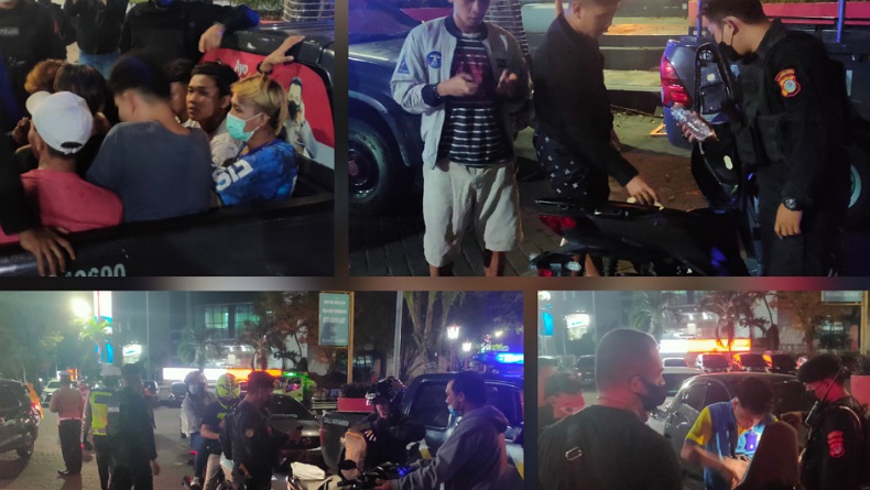 Miris! Puluhan Remaja dI Manado Tertangkap Bawa Miras dan Sajam 