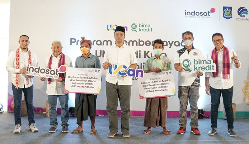 Indosat Ooredoo Hutchison Dukung Pemberdayaan Komunitas yang Berkelanjutan di Mandalika dengan UCan dan Bima Kredit - Bagian 1