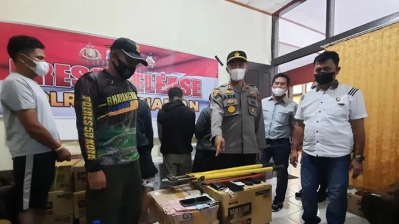 Niat Hati Mau Merampok, 3 Pria di Pariaman Keburu Ditangkap Polisi 