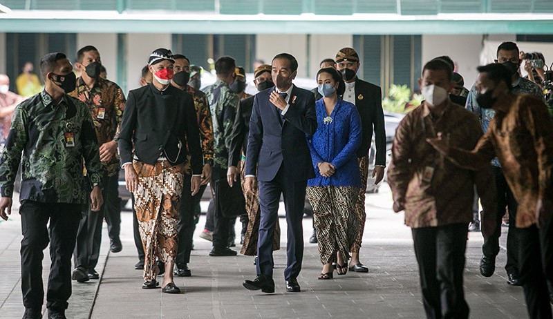 Presiden Jokowi Hadiri Jumenengan Mangkunagoro X - Bagian 2