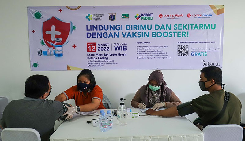 Lotte Mart dan MNC Peduli Kembali Kolaborasi Gelar Sentra Vaksinasi Booster - Bagian 2