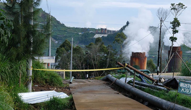 Ini Lokasi Pekerja Tewas Hirup Gas Beracun di Dataran Tinggi Dieng - Bagian 1