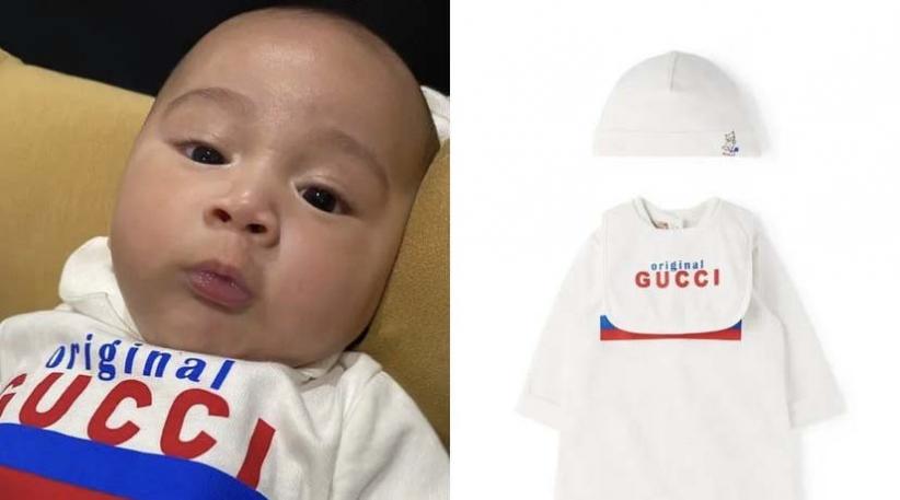 Mewah Banget, Harga Baju Merek Gucci Baby Rayyanza Bikin Netizen Ngilu: The Real Sultan dari Lahir
