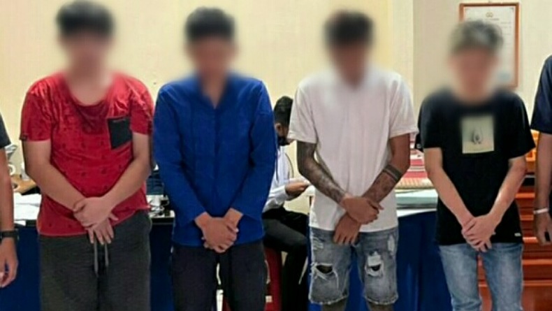 4 Pelaku Pengeroyokan Depan Tempat Hiburan Malam di Kota Manado Ditangkap Polisi