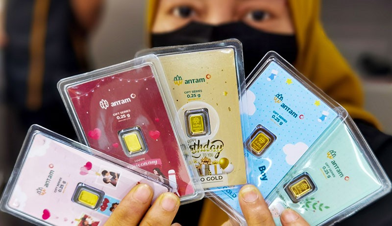 Kado Zaman Now, Emas Batangan Dilengkapi Kartu Ucapan - Bagian 2