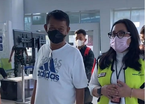 Tinggalkan Kaltim, Gubernur Sulteng  Rusdy Mastura Sudah Tampak Sehat