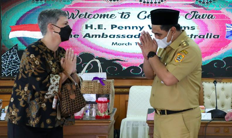  Jateng dan Australia Sepakat Saling Bantu Pulihkan Diri dari Pandemi dan Bencana Alam