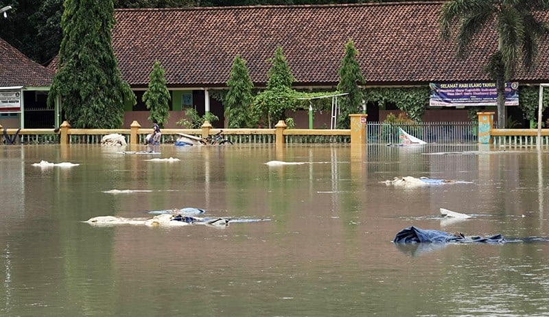 200 Hektare Sawah dan 15 Ton Gabah Terendam Banjir di Banyumas - Bagian 1