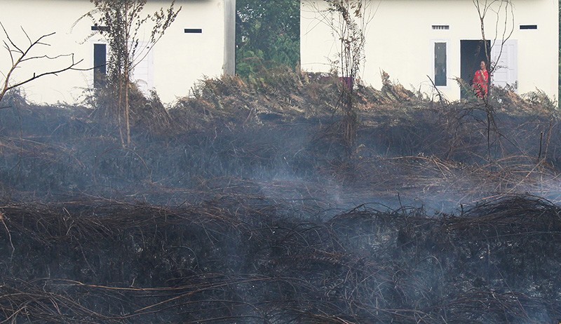 Kabut Asap Mulai Selimuti Kota Pontianak akibat Karhutla - Bagian 3