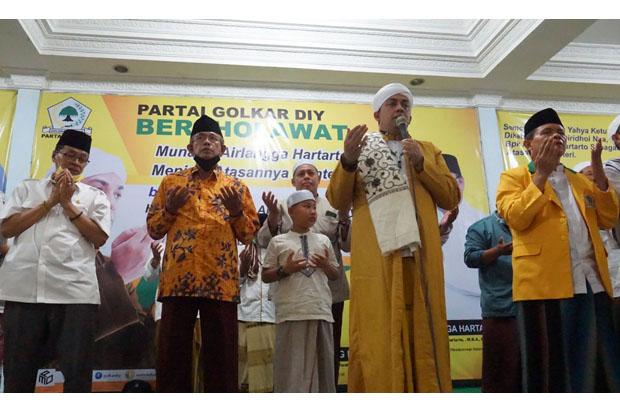 Hadirkan Habib Muhsin dari Jepara, Golkar DIY Bersalawat Doakan Airlangga Jadi Presiden