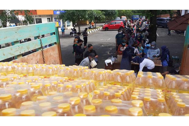 Harga Minyak Goreng Kemasan di Gunungkidul Melambung, Migor Curah Semakin Langka