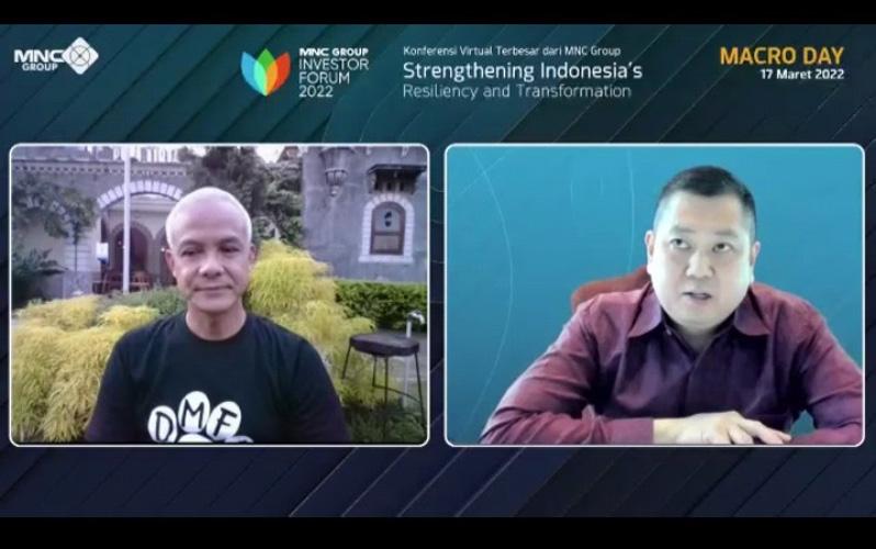 MNC Group Investor Forum 2022, Ganjar: Penanam Modal Jangan sampai Dipermainkan