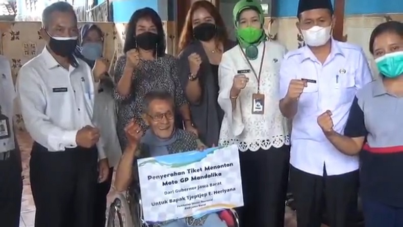 Pembalap Legendaris Indonesia asal Cimahi Dapat Tiket Gratis Nonton MotoGP Mandalika