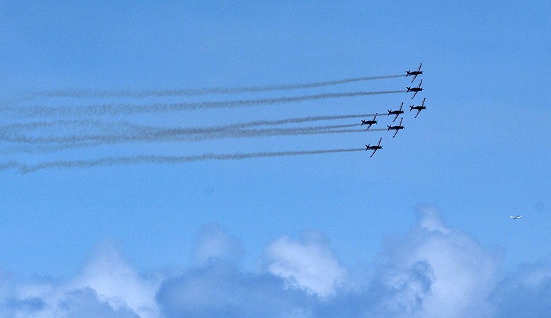 15 Manuver Formasi Tim Jupiter TNI AU Akan Meriahkan MotoGP Mandalika - Bagian 3