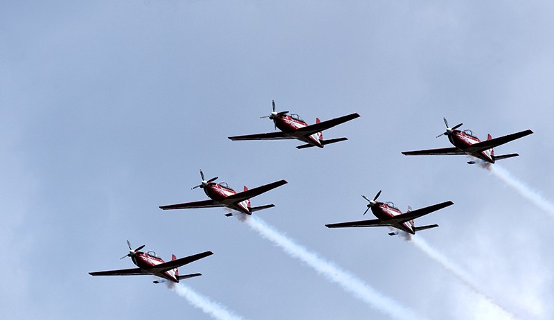 15 Manuver Formasi Tim Jupiter TNI AU Akan Meriahkan MotoGP Mandalika - Bagian 1