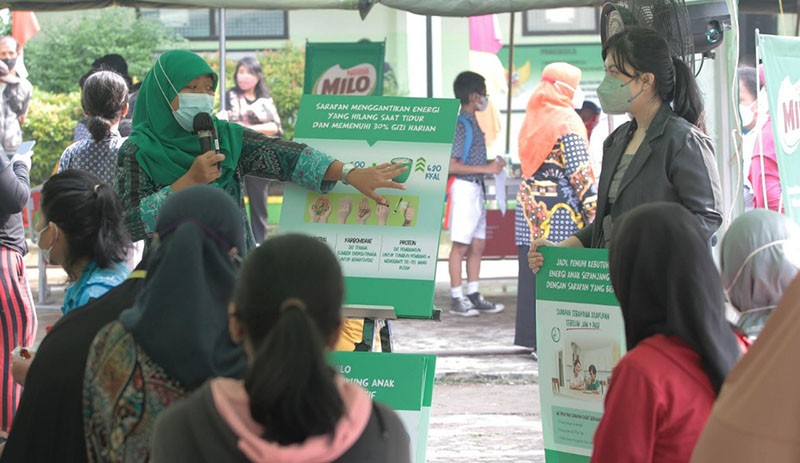 Kolaborasi Kantor Staf Presiden-Nestle MILO bagikan 4 Juta MILO UHT - Bagian 4