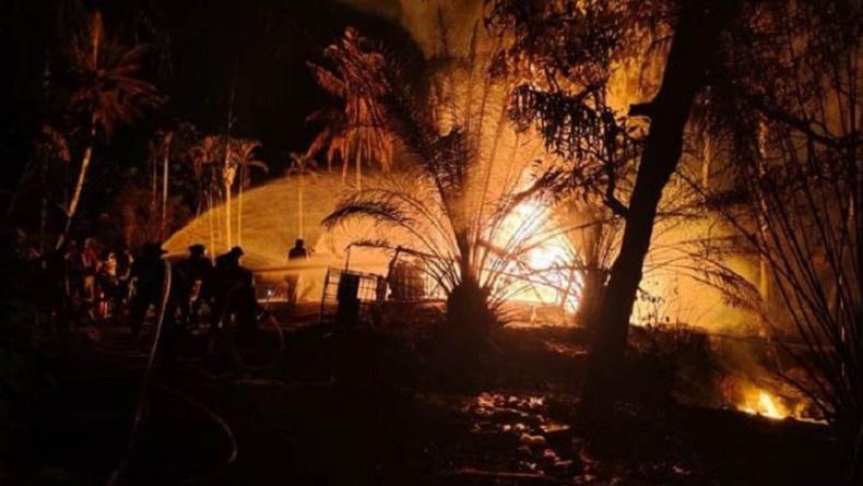 Ledakan Terjadi di Sumur Minyak Warga Aceh Timur, 2 Orang Luka-Luka