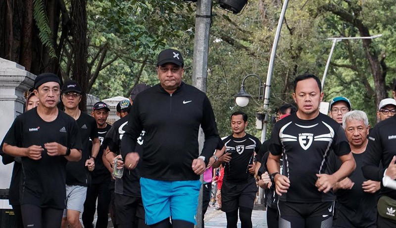 Tebar Gaya Hidup Sehat, Manajemen Indosat Ooredoo Hutchison-Wali Kota Bogor Olahraga Bersama - Bagian 3