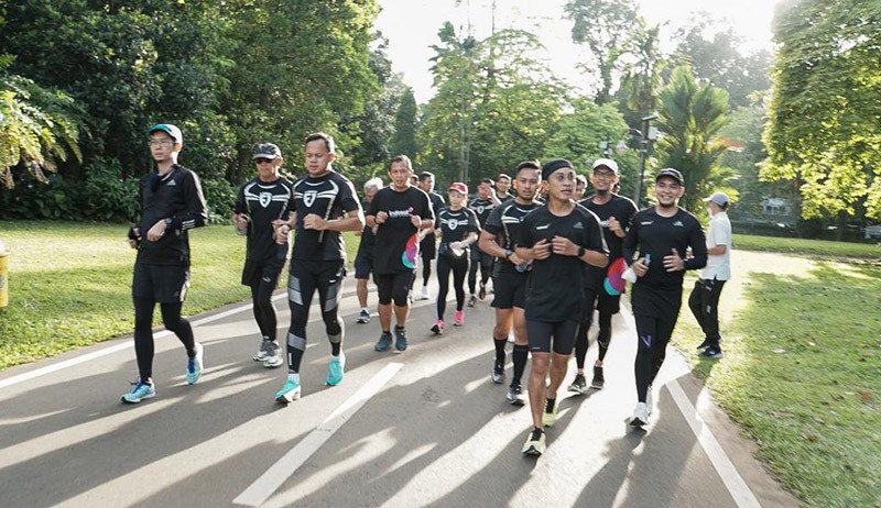 Tebar Gaya Hidup Sehat, Manajemen Indosat Ooredoo Hutchison-Wali Kota Bogor Olahraga Bersama - Bagian 2