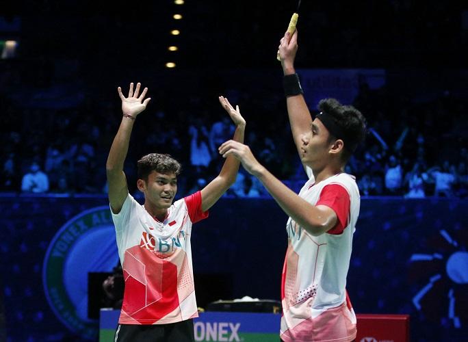 Bikin Haru! Bagas/Fikri Tak Incar Ahsan yang Cedera, Lalu Peluk Senior saat Juara All England