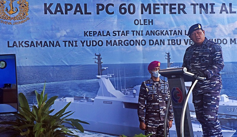 Penampakan 2 KRI Buatan Dalam Negeri Dilengkapi Meriam 40 Milimeter - Bagian 2