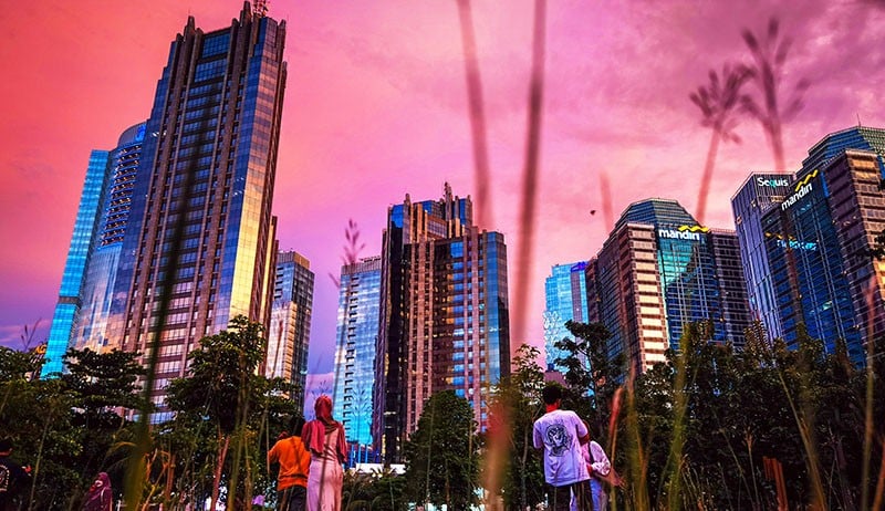 Libur Akhir Pekan Menikmati Senja Ibu Kota - Bagian 5